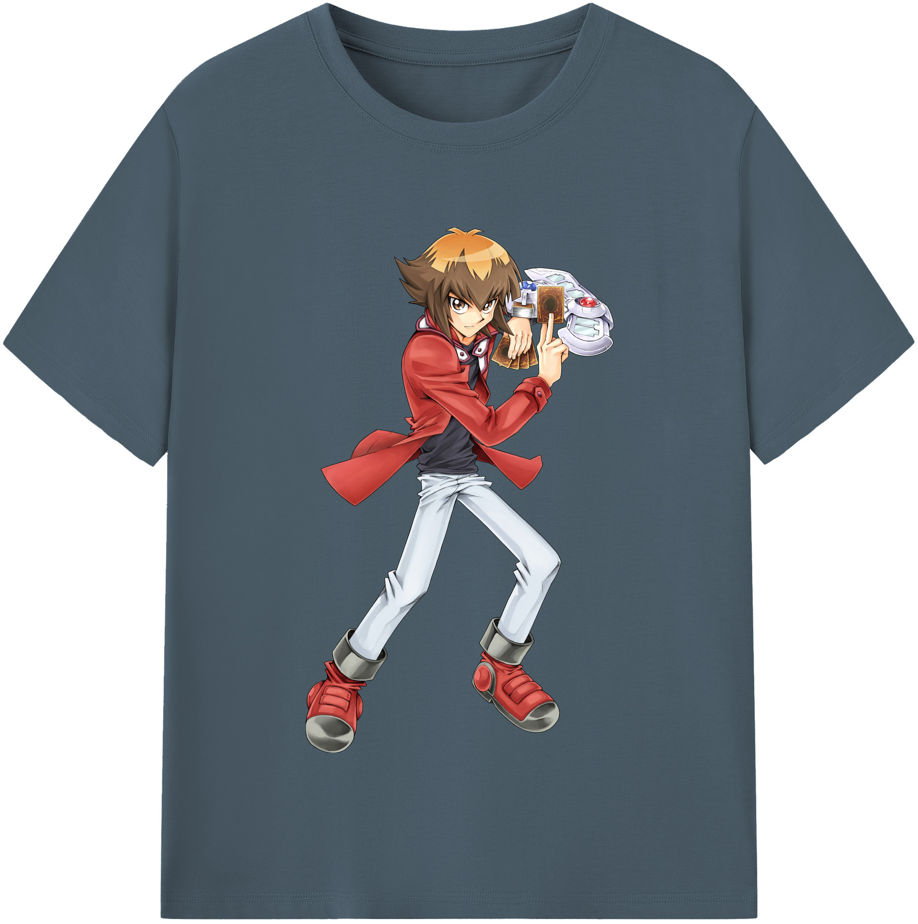 （画像用） 遊☆戯☆王 Yu-Gi-Oh! 綿100％半袖Tシャツ（フロントプリント）